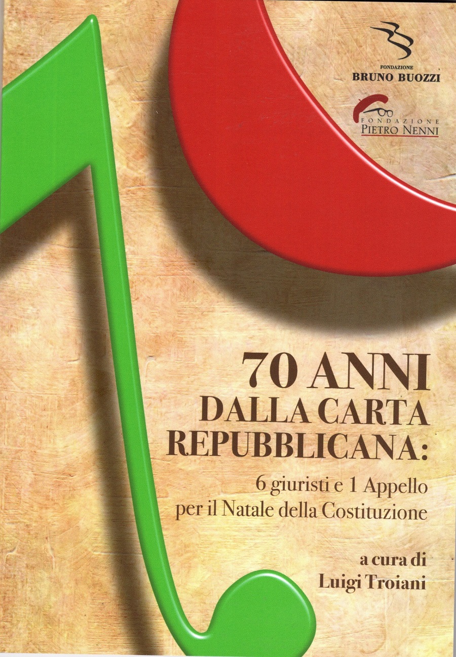 Libro 70 anni Costituzione